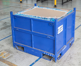 折叠金属箱可以应用在自动化立体库上吗？
