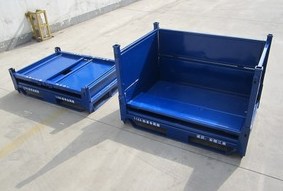金属周转箱是重要的金属包装容器 